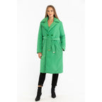 Green Polyester Parka