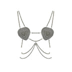 White Copper Bra