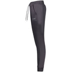 Blue Cotton Men's Track Pant