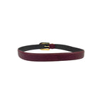 Red Leather Women Belt