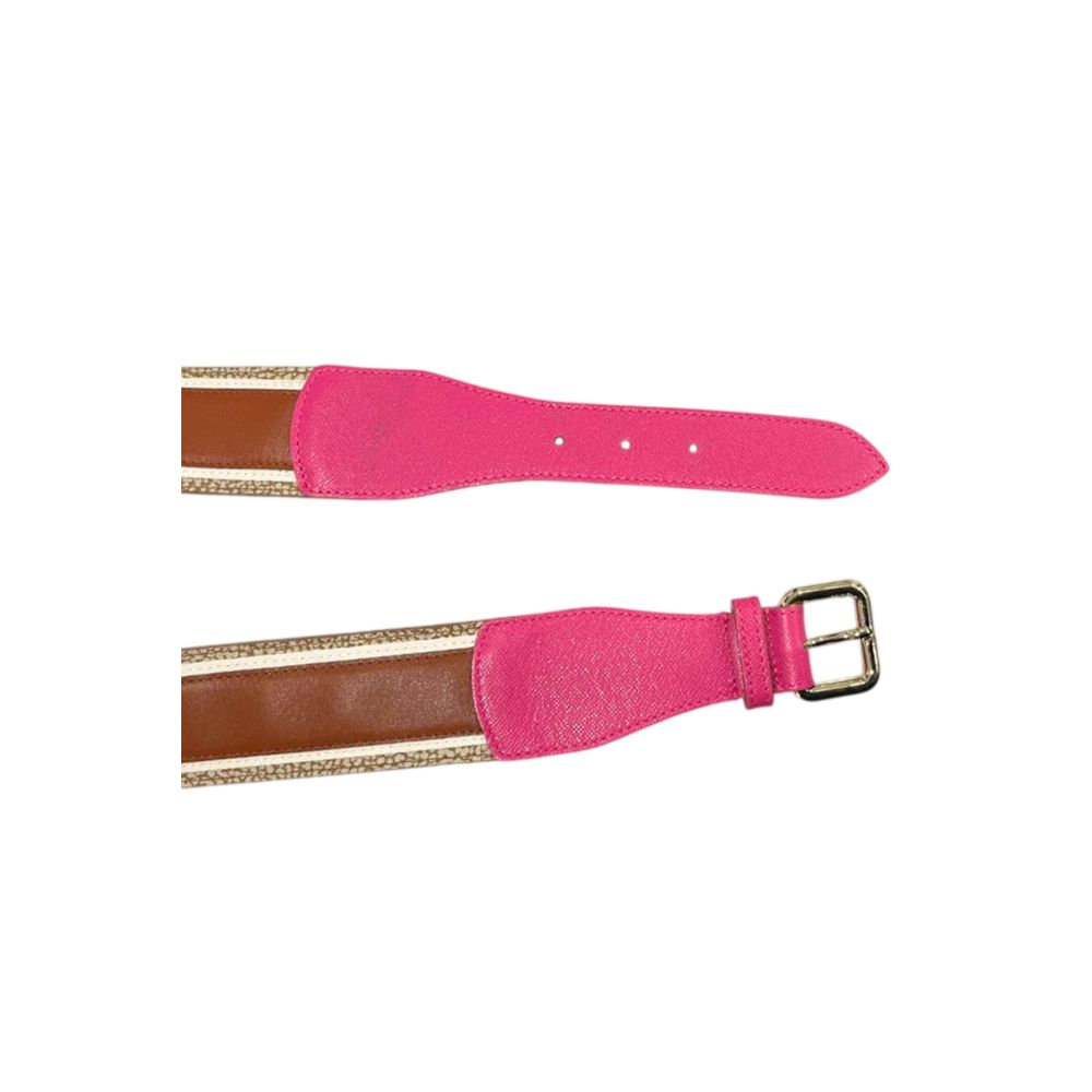 Pink Genuine Leather Women Belt