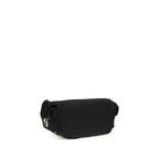 Black Polyester Shoulder Bag