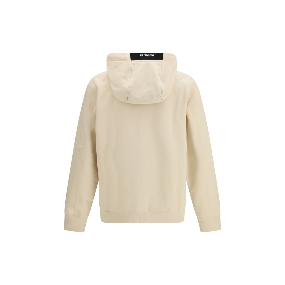 Beige Cotton Sweatshirt