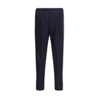 Blue Polyester Joggers (Workout Pants)