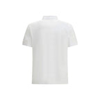 White Cotton Polo Shirt