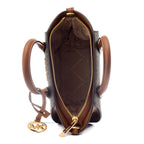 Brown Canvas Handbag