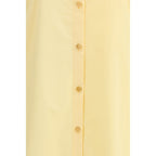 Bicolor Cotton Casual Dress