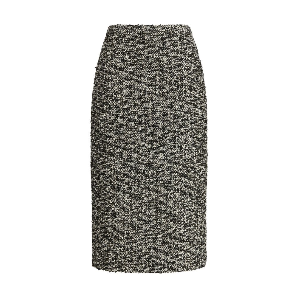 Multicolor Polyamide Midi Skirt