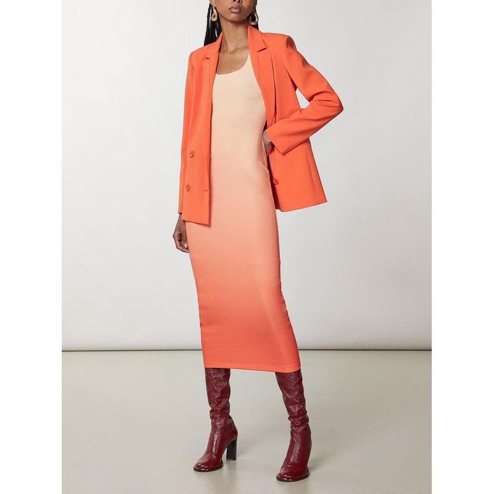 Multicolor Polyester Casual Dress