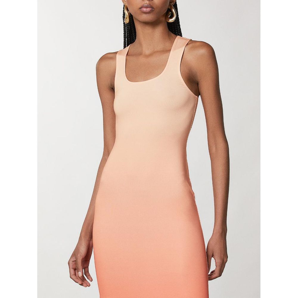 Multicolor Polyester Casual Dress