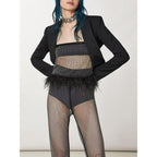 Black Polyester Tank Tops