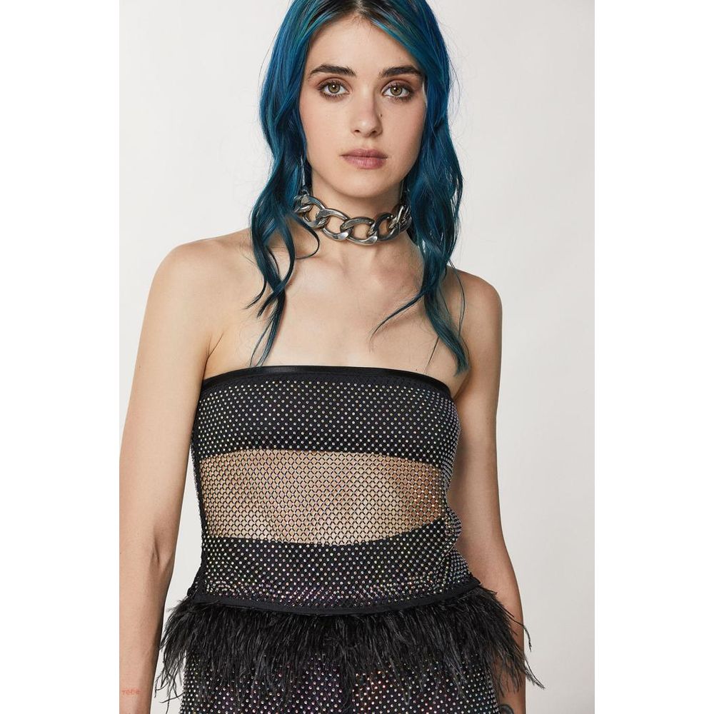 Black Polyester Tank Tops