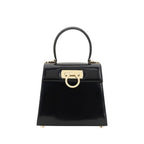 Black Calf Leather Bos Taurus Handbag