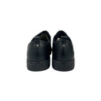 Black Leather Men Sneaker