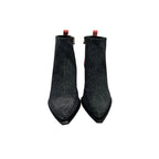 Pink Genuine Leather Women Boot
