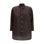 Brown Linen Shirt