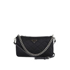 Black Nylon Shoulder Bag