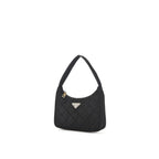 Black Nylon Shoulder Bag