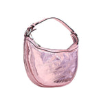 Multicolor Lamb Leather Shoulder Bag