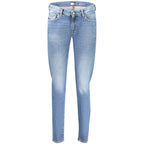 Blue Cotton Women's Slim Jeans