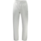 Grigio Cotton Men Sport Trouser