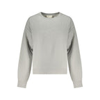 Grigio Cotton Women Sweatshirt