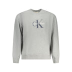 Gray Cotton Men's Sweatshirt