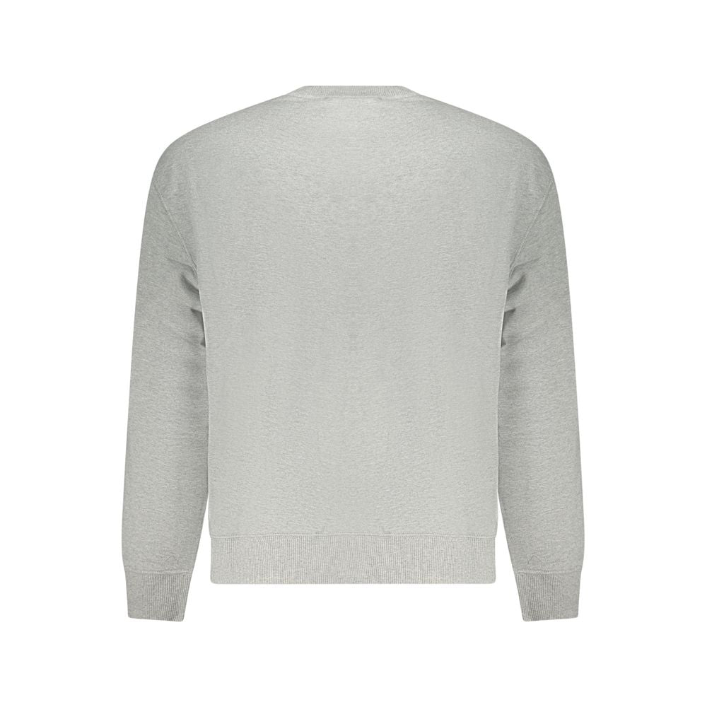Gray Cotton Men's Sweatshirt