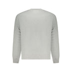 Gray Cotton Men's Sweatshirt