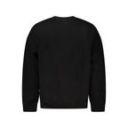 Black Cotton Men Sweater