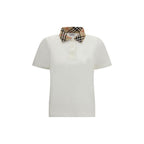 White Cotton Polo Shirt