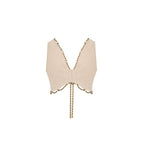 Beige Cotton Waistcoat