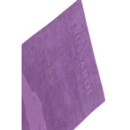 Purple Cotton Men Swim Towel