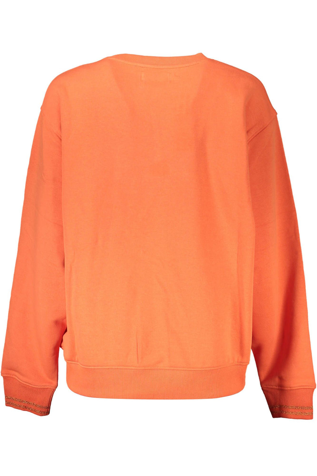Orange Cotton Sweatshirt