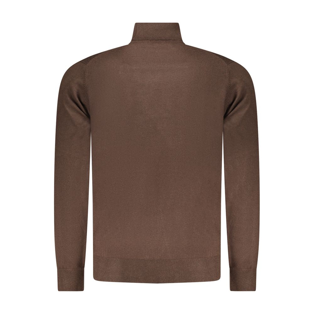 Marrone Poliammide Men Sweater