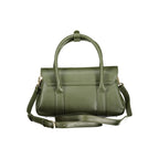 Verde Polyurethane Women Handbag