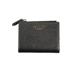 Black Polyurethane Women Wallet