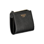 Black Polyurethane Women Wallet