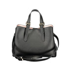 Nero Polyurethane Women Handbag