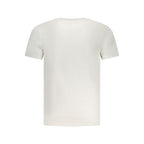 White Cotton Men T-Shirt