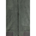 Bicolor Calf Leather Bos Taurus Bomber