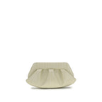 White Polyethylene Clutch Bag