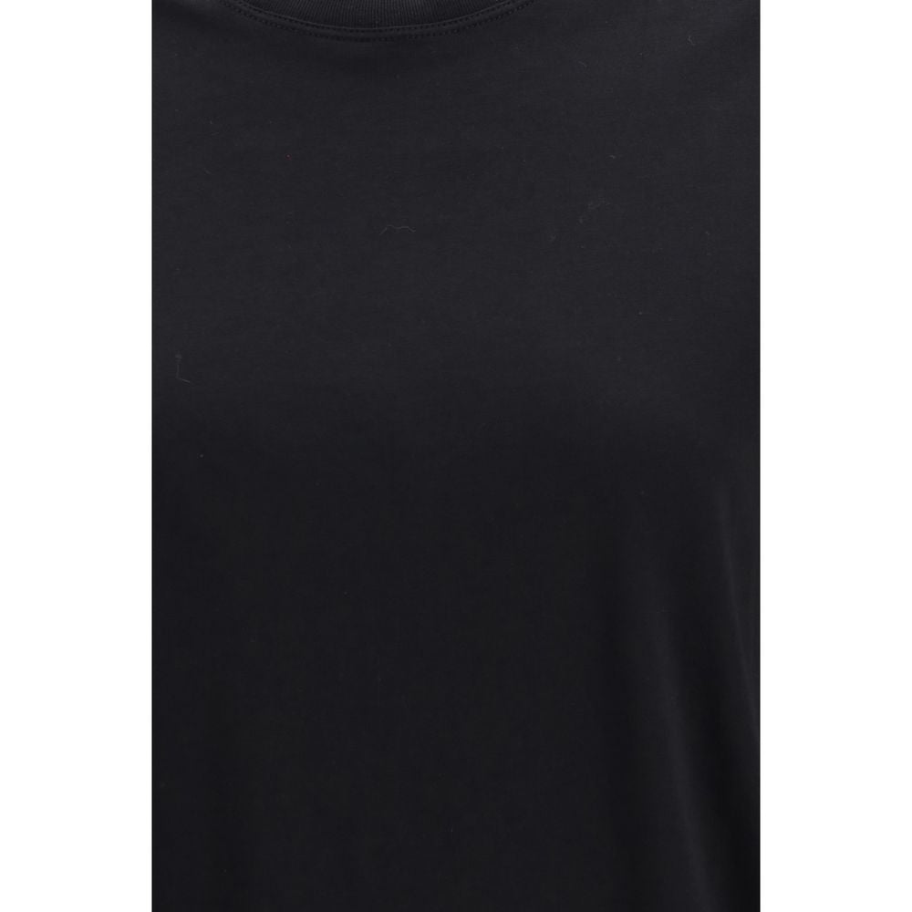 Black Cotton T-Shirt