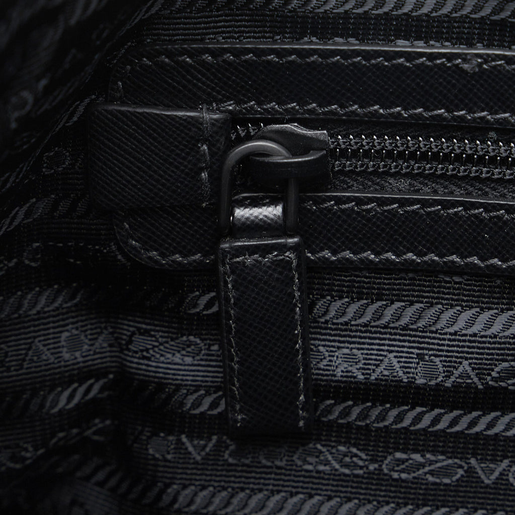 Black Camouflage Tessuto Nylon Tote Bag