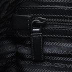 Black Camouflage Tessuto Nylon Tote Bag