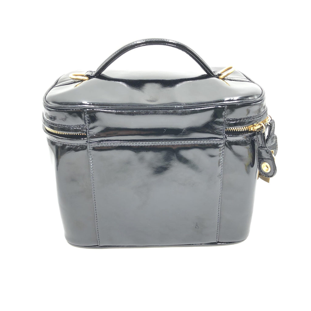 Black Patent Leather Vanity Case