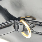 Black Patent Leather Vanity Case