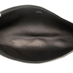 Black Woven Shoulder Bag