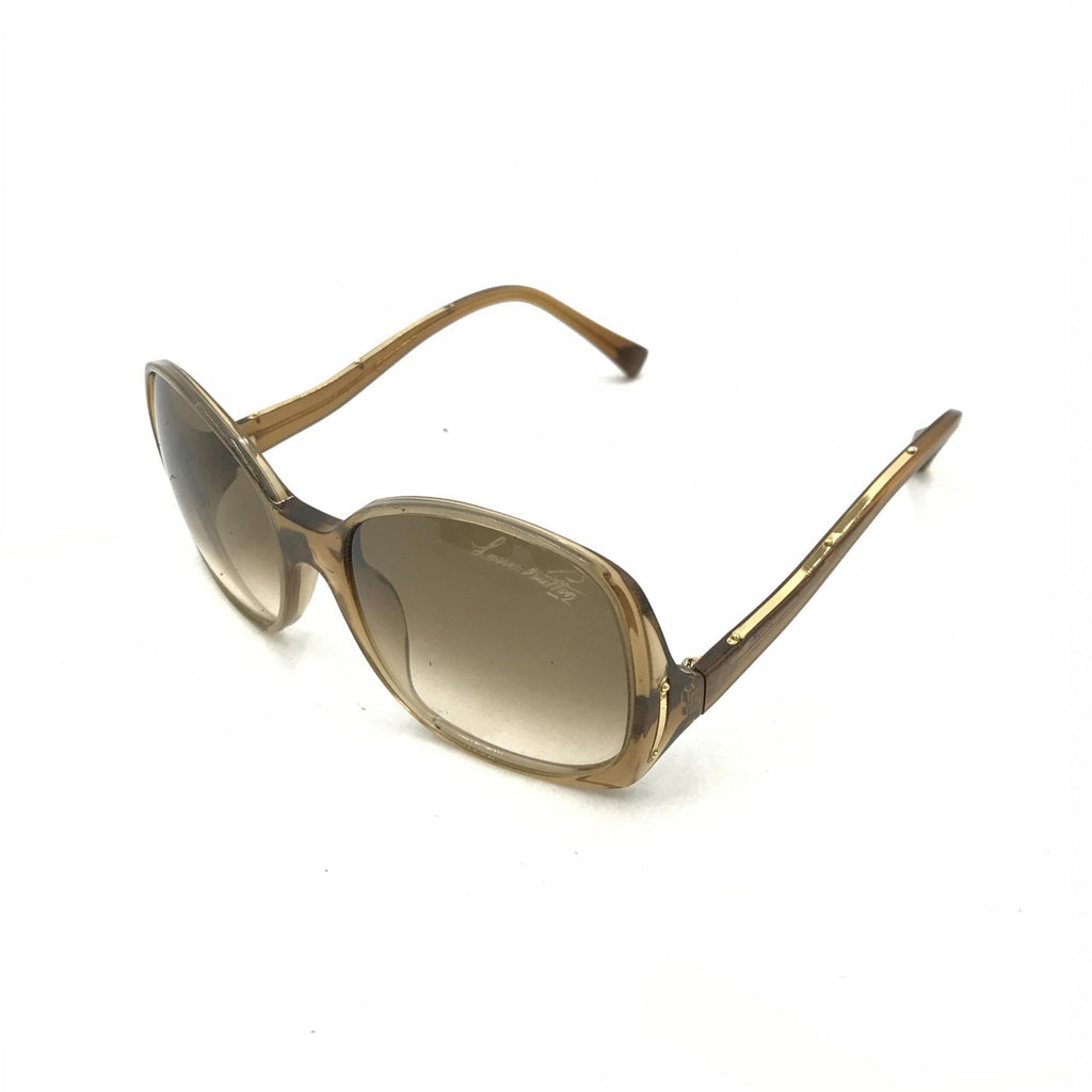 Brown Speckling Acetate Frame Sunglasses