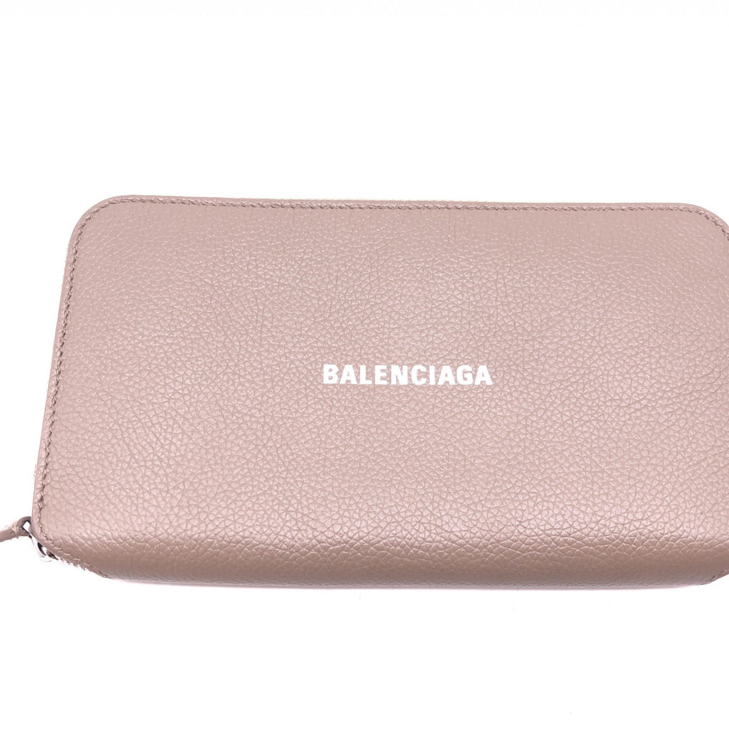 Calfskin Zip Around Wallet